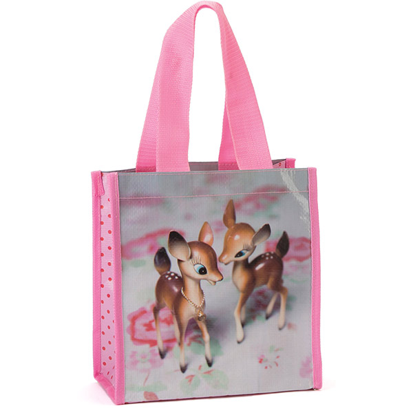 Deer on Rose Carry Bag