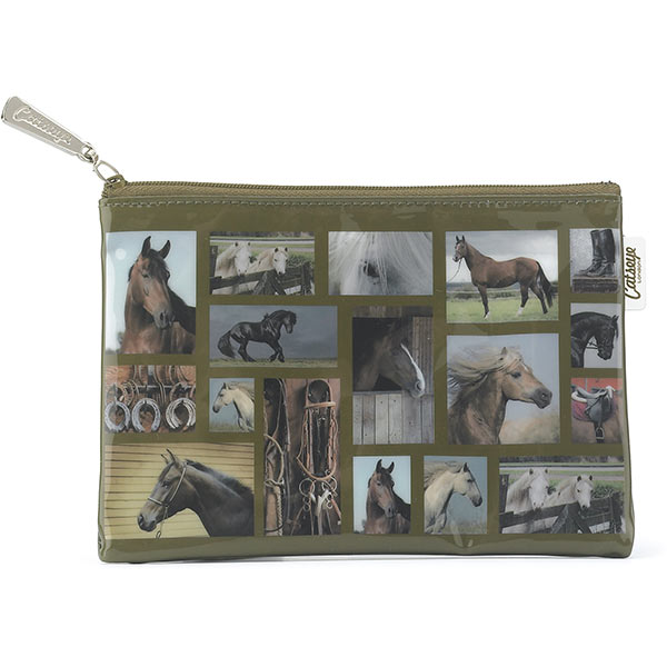 Horse Gallery Flat Bag