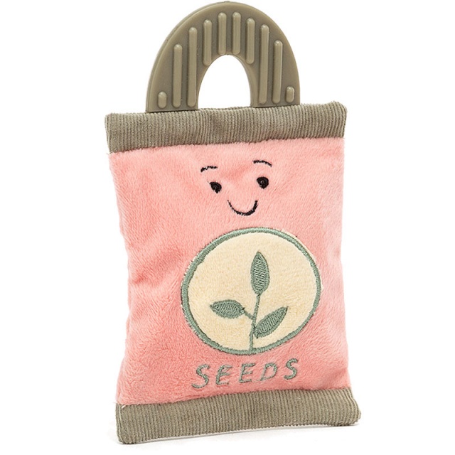 Whimsy Garden Seed Packet Rattle