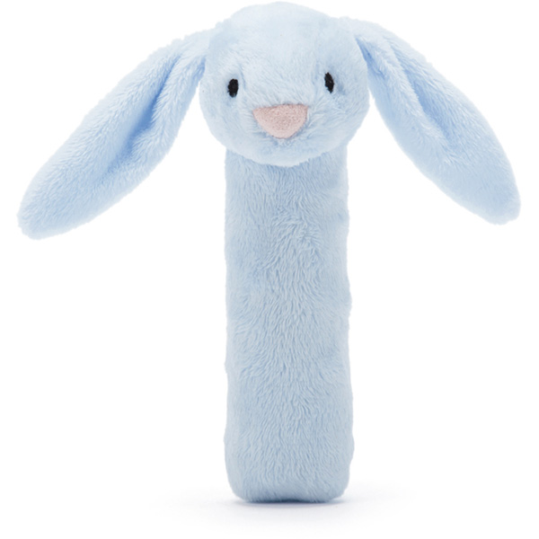 Bashful Blue Bunny Squeaker Toy
