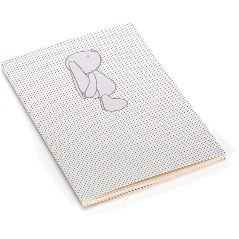 Bashful Bunny Beige Spots A6 Notebook