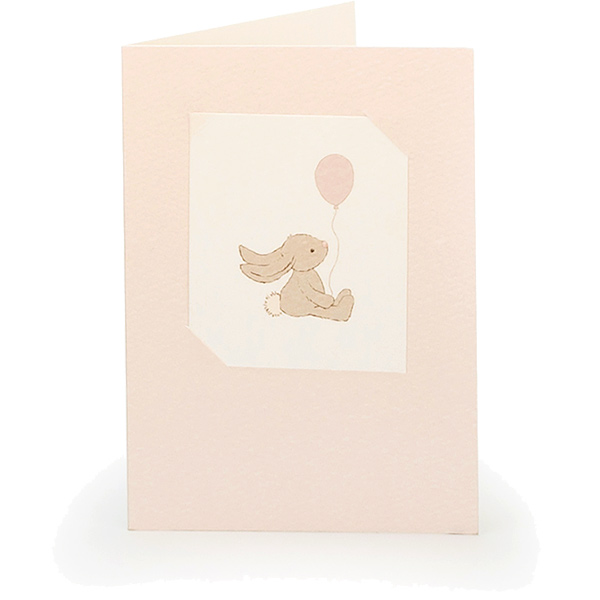 Bashful Pink Bunny Gift Card