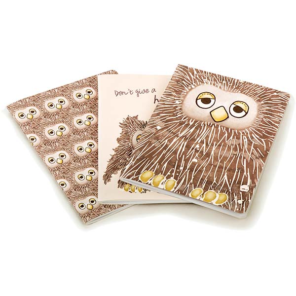 Don't Give a Hoot Owl A5 Notebooks