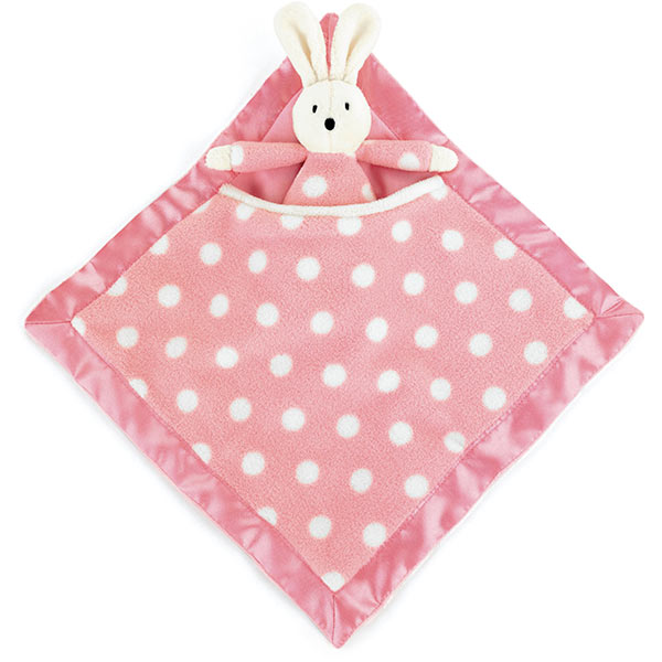 Dotty Pink Bunny Soother