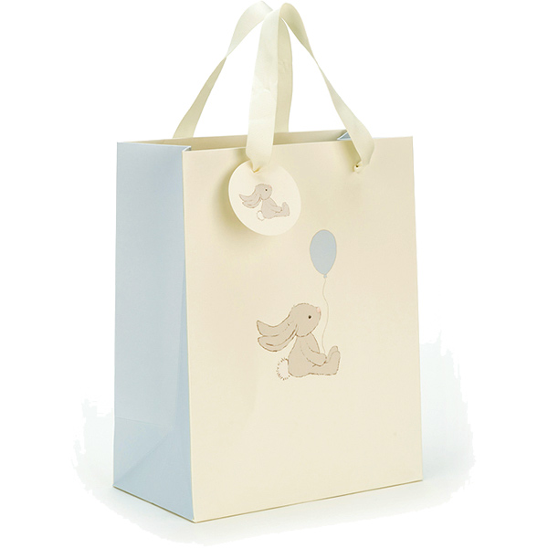 Bashful Blue Bunny Gift Bag