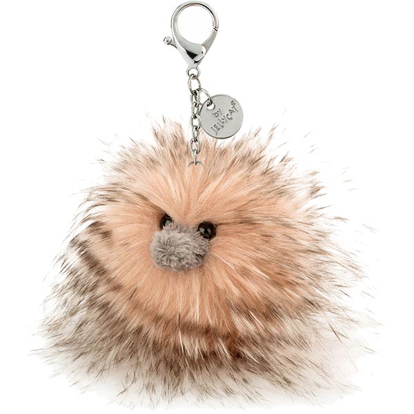 Glad to be Me Ostrich Bag Charm