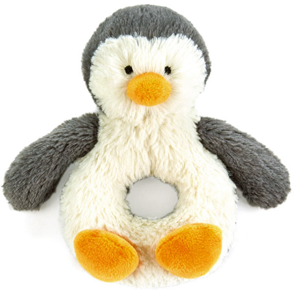 Bashful Penguin Grabber Rattle