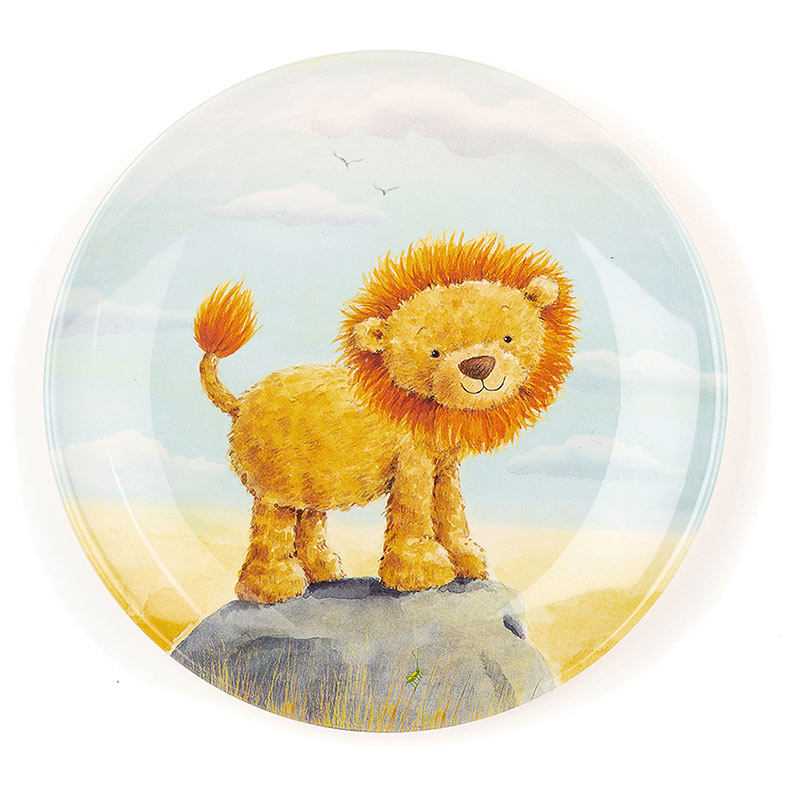 The Very Brave Lion Melamine Plate