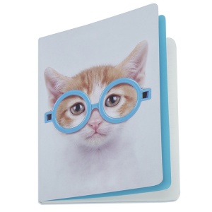 Glasses Cat A5 Notebook