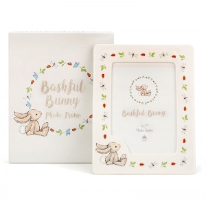 Bashful Bunny Ceramic Photo Frame