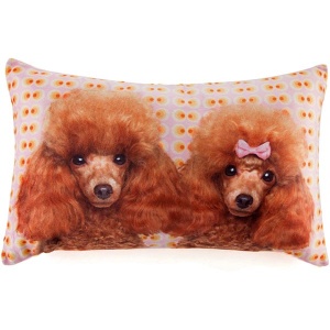 Poodle Love Cushion