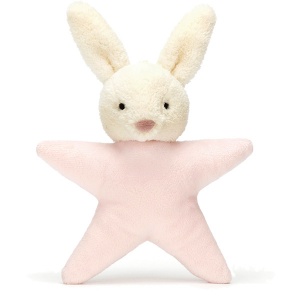 Star Bunny Pink Rattle